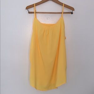 Yellow tank top